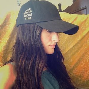 Anti-social social club dad hat